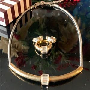 Henri Bendel Jewelry - Ring, earrings necklace